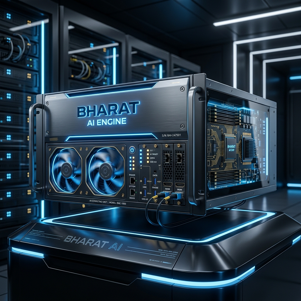 Bharat AI Engine Hardware closeup